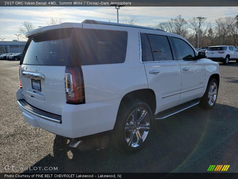 Summit White / Cocoa/­Dark Atmosphere 2017 GMC Yukon Denali 4WD