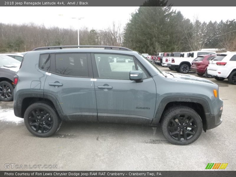 Anvil / Black 2018 Jeep Renegade Latitude 4x4