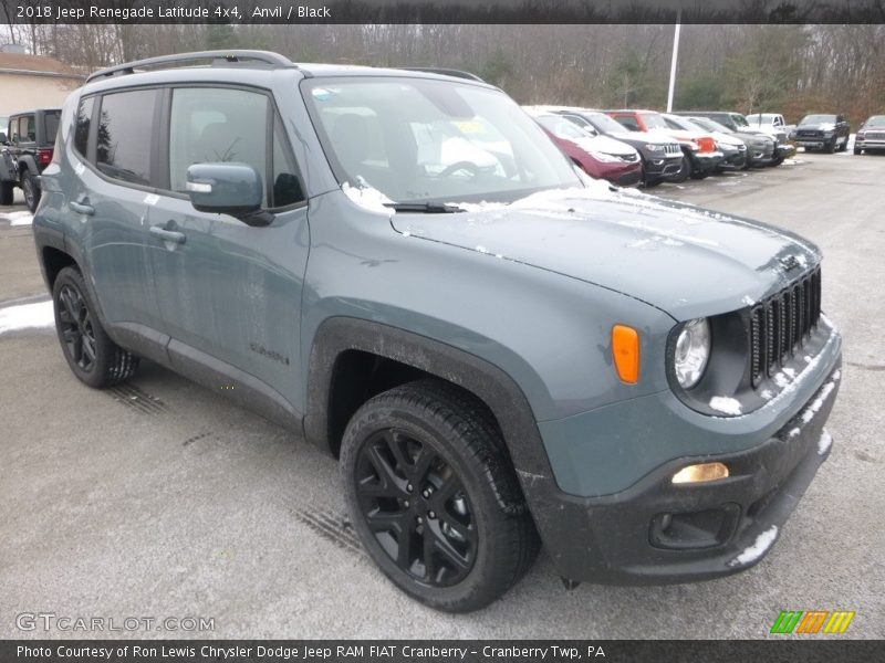 Anvil / Black 2018 Jeep Renegade Latitude 4x4