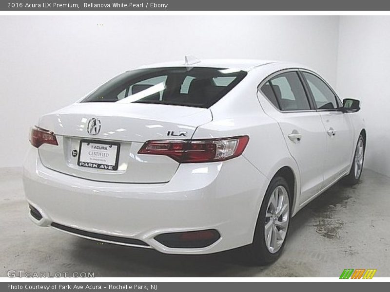 Bellanova White Pearl / Ebony 2016 Acura ILX Premium
