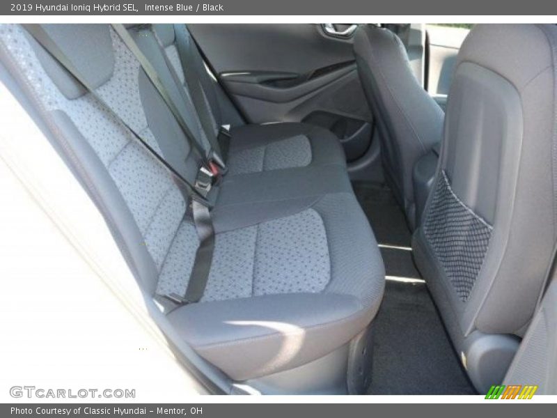 Intense Blue / Black 2019 Hyundai Ioniq Hybrid SEL