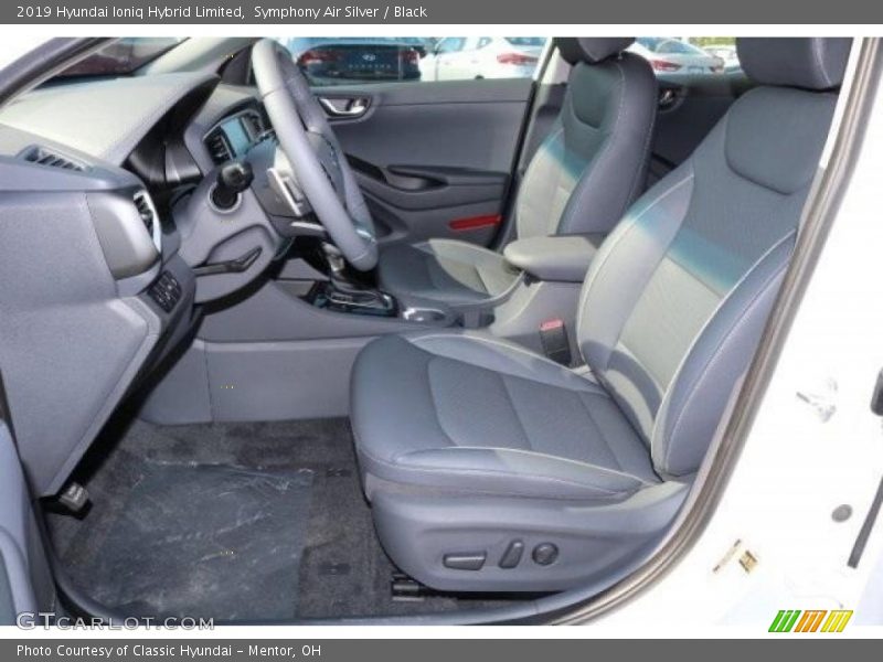Front Seat of 2019 Ioniq Hybrid Limited