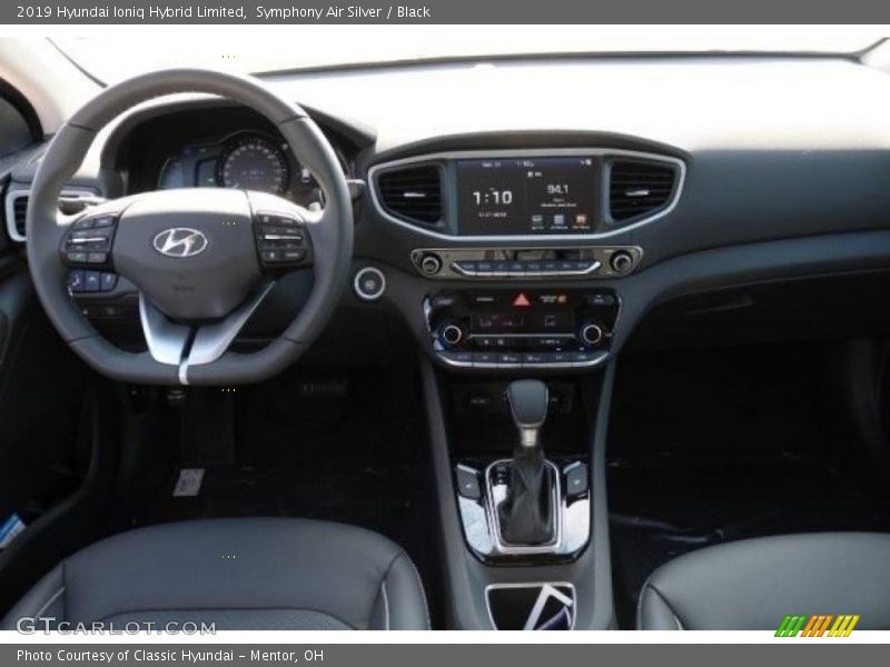 Symphony Air Silver / Black 2019 Hyundai Ioniq Hybrid Limited