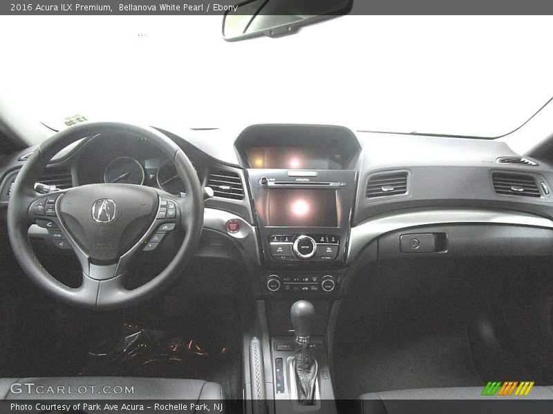 Bellanova White Pearl / Ebony 2016 Acura ILX Premium