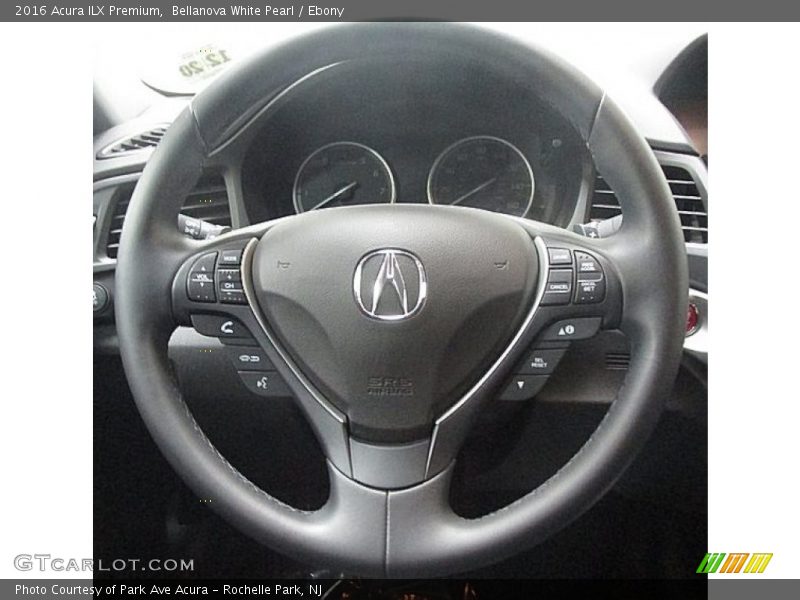 Bellanova White Pearl / Ebony 2016 Acura ILX Premium