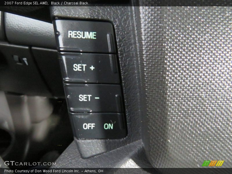 Black / Charcoal Black 2007 Ford Edge SEL AWD