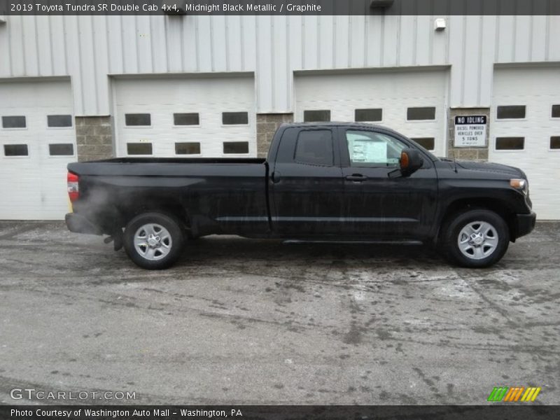 Midnight Black Metallic / Graphite 2019 Toyota Tundra SR Double Cab 4x4