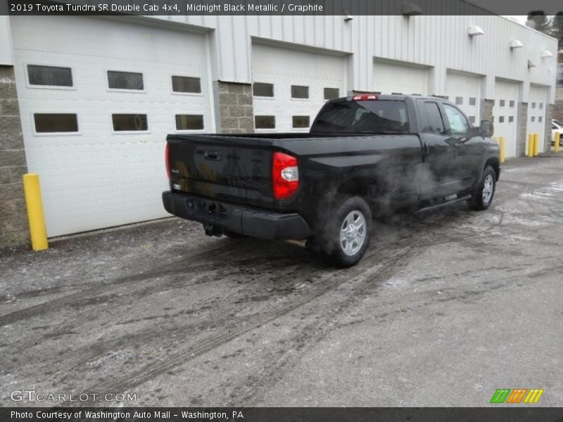 Midnight Black Metallic / Graphite 2019 Toyota Tundra SR Double Cab 4x4