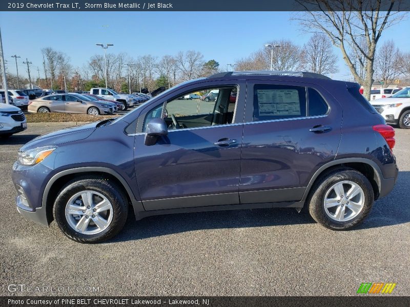 Storm Blue Metallic / Jet Black 2019 Chevrolet Trax LT