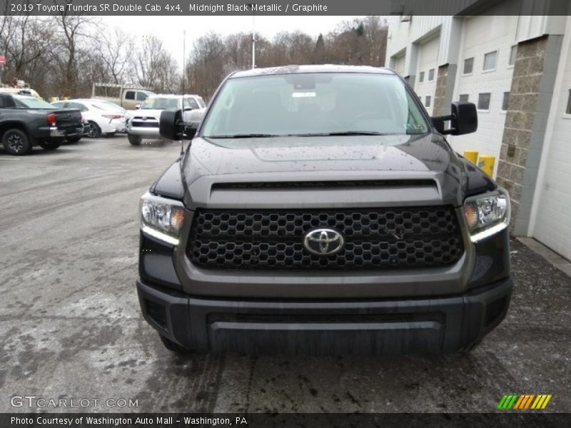Midnight Black Metallic / Graphite 2019 Toyota Tundra SR Double Cab 4x4