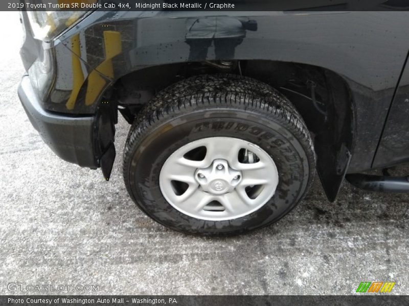 Midnight Black Metallic / Graphite 2019 Toyota Tundra SR Double Cab 4x4