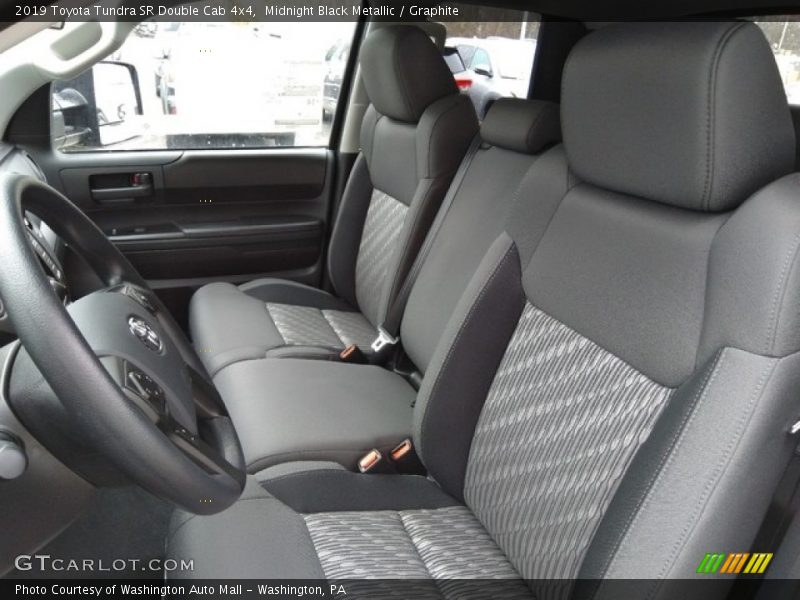 Midnight Black Metallic / Graphite 2019 Toyota Tundra SR Double Cab 4x4
