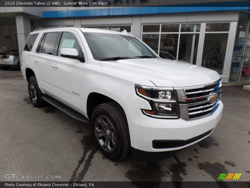 Summit White / Jet Black 2019 Chevrolet Tahoe LS 4WD