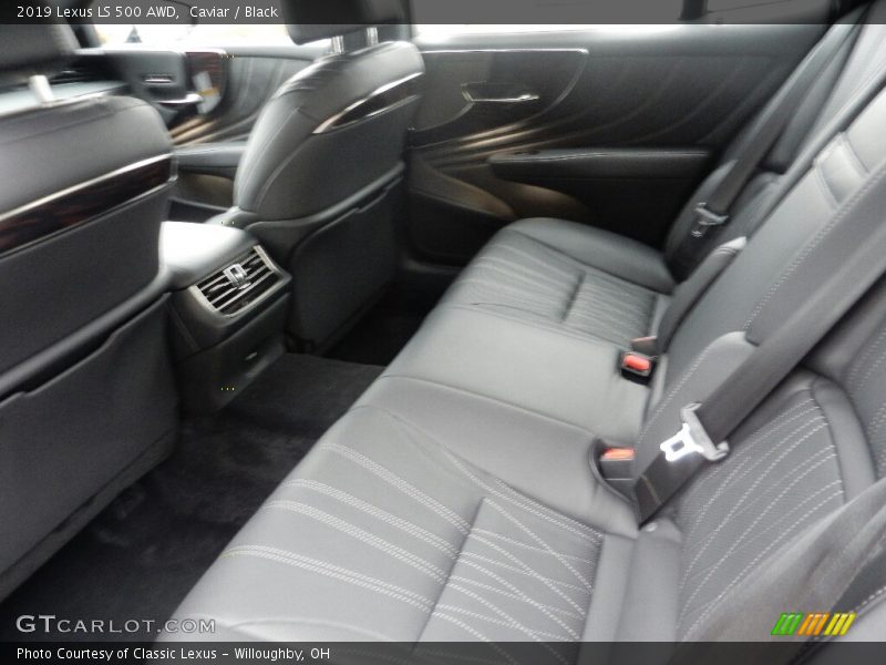 Rear Seat of 2019 LS 500 AWD