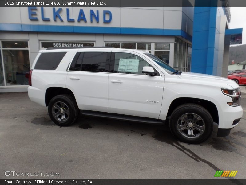 Summit White / Jet Black 2019 Chevrolet Tahoe LS 4WD