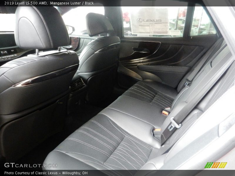 Rear Seat of 2019 LS 500 AWD