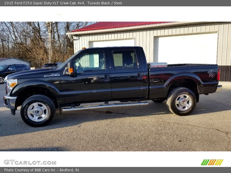 Tuxedo Black / Steel 2015 Ford F250 Super Duty XLT Crew Cab 4x4