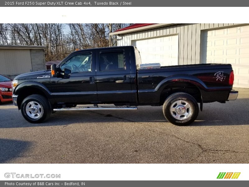Tuxedo Black / Steel 2015 Ford F250 Super Duty XLT Crew Cab 4x4