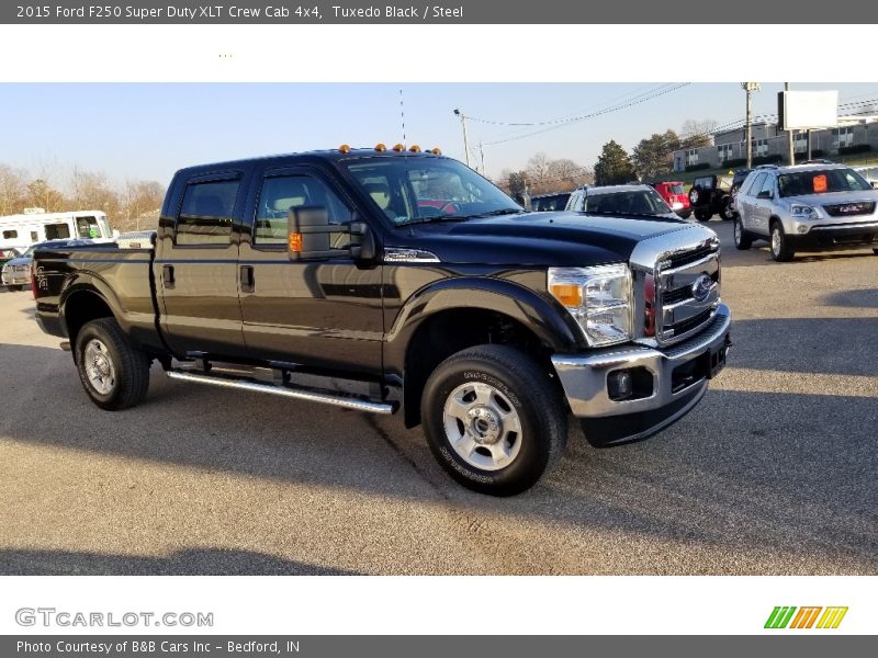 Tuxedo Black / Steel 2015 Ford F250 Super Duty XLT Crew Cab 4x4