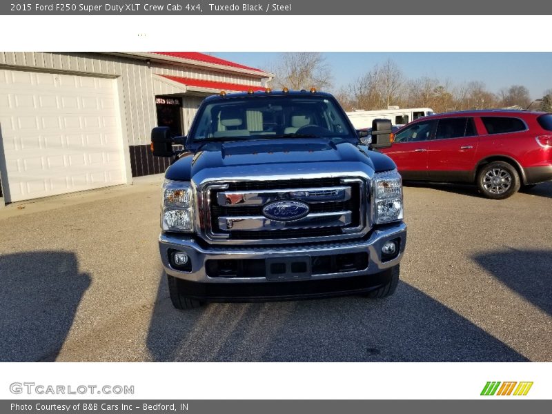 Tuxedo Black / Steel 2015 Ford F250 Super Duty XLT Crew Cab 4x4