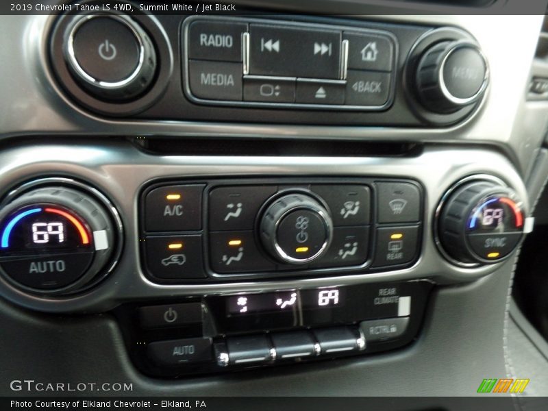 Summit White / Jet Black 2019 Chevrolet Tahoe LS 4WD