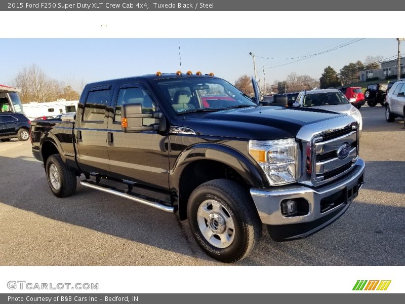 Tuxedo Black / Steel 2015 Ford F250 Super Duty XLT Crew Cab 4x4