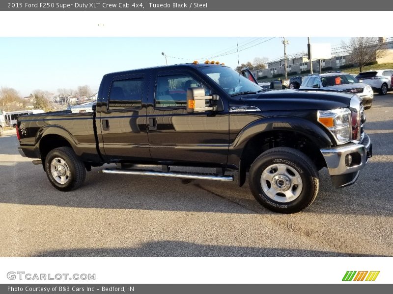 Tuxedo Black / Steel 2015 Ford F250 Super Duty XLT Crew Cab 4x4