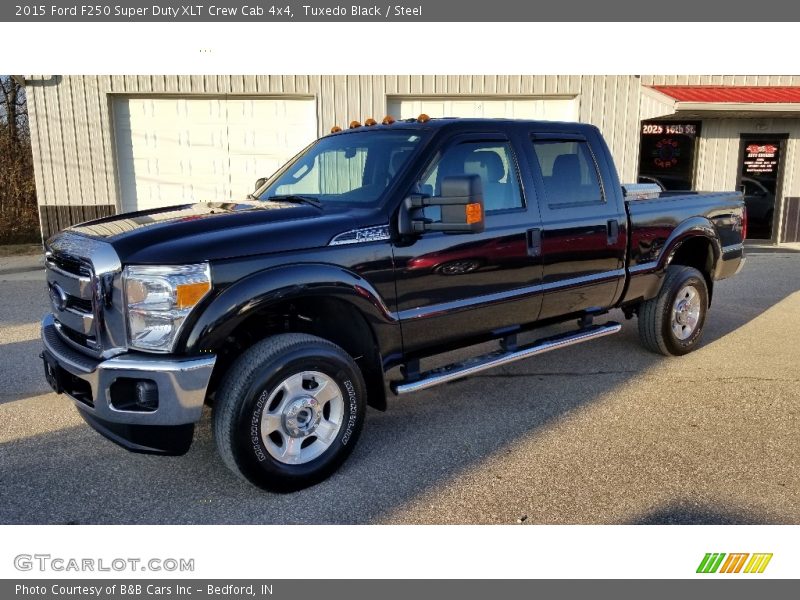Tuxedo Black / Steel 2015 Ford F250 Super Duty XLT Crew Cab 4x4