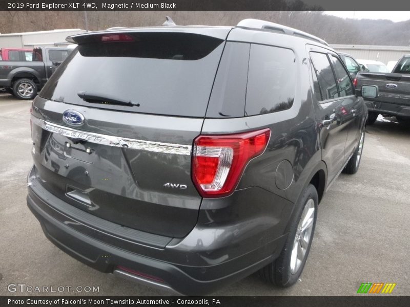 Magnetic / Medium Black 2019 Ford Explorer XLT 4WD
