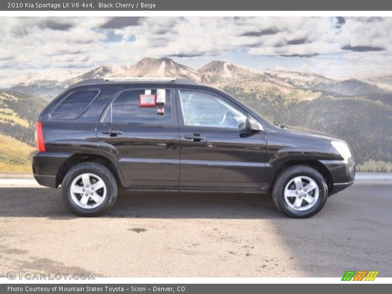 Black Cherry / Beige 2010 Kia Sportage LX V6 4x4