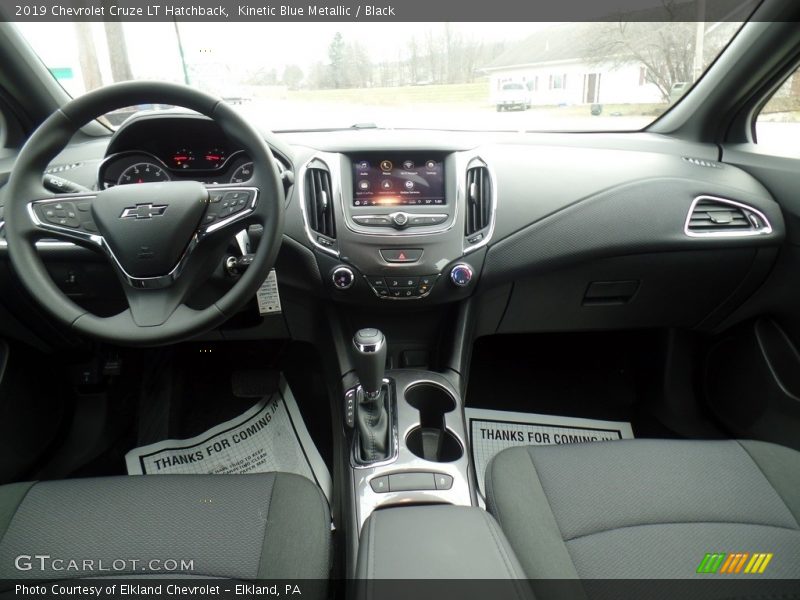 Dashboard of 2019 Cruze LT Hatchback