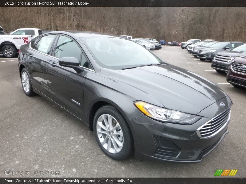 Magnetic / Ebony 2019 Ford Fusion Hybrid SE