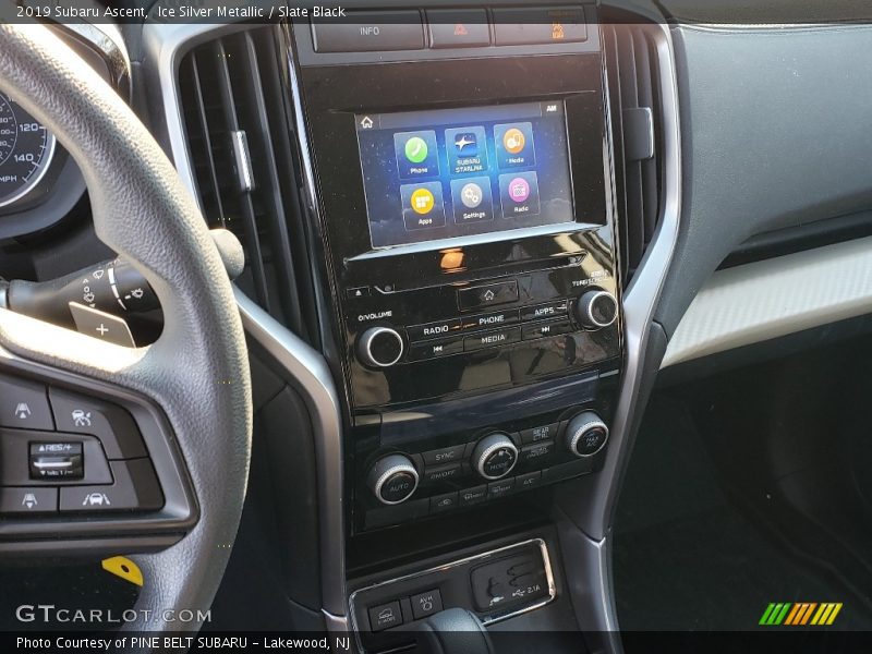Ice Silver Metallic / Slate Black 2019 Subaru Ascent