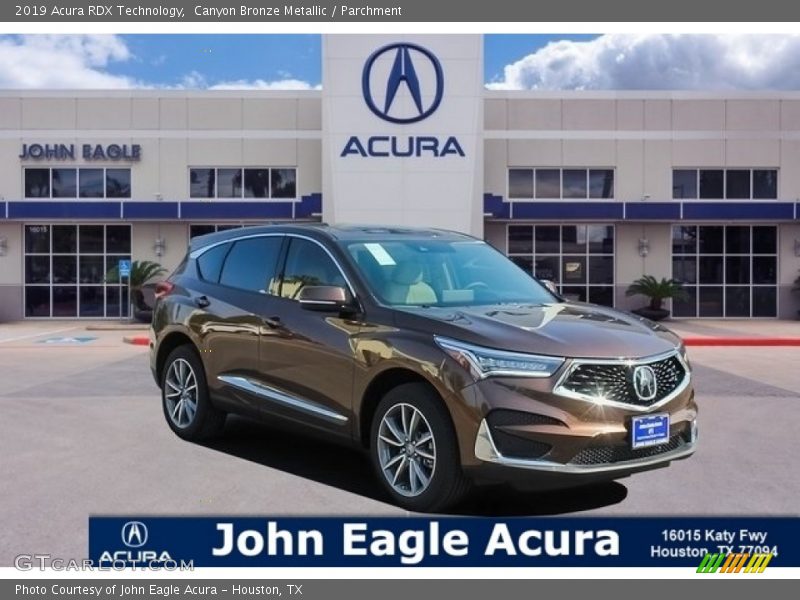 Canyon Bronze Metallic / Parchment 2019 Acura RDX Technology