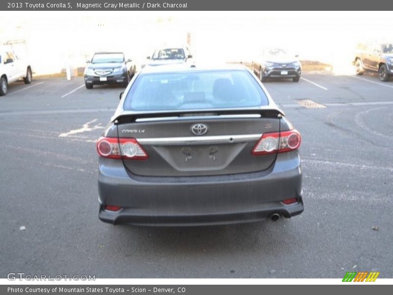 Magnetic Gray Metallic / Dark Charcoal 2013 Toyota Corolla S