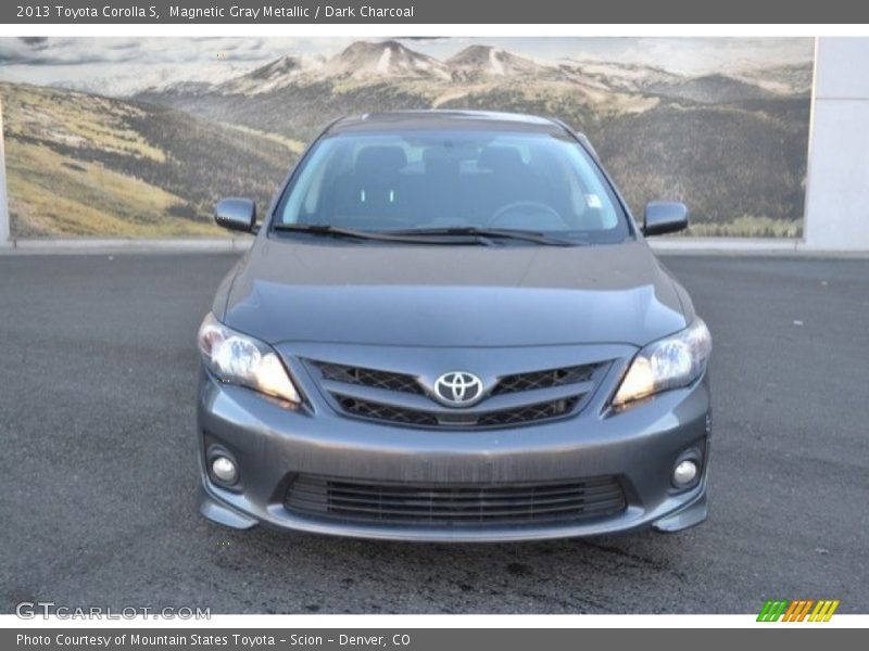 Magnetic Gray Metallic / Dark Charcoal 2013 Toyota Corolla S