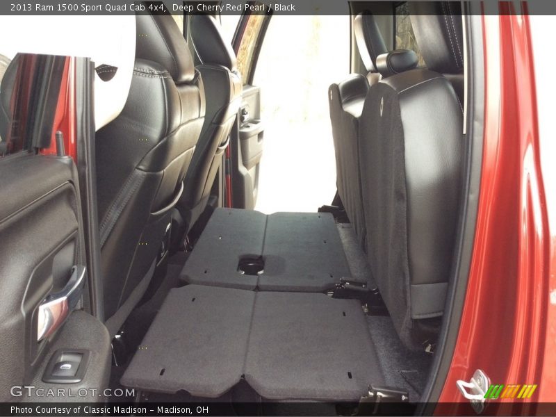 Deep Cherry Red Pearl / Black 2013 Ram 1500 Sport Quad Cab 4x4