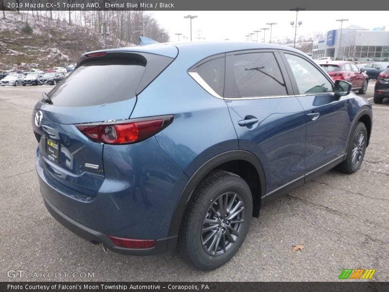 Eternal Blue Mica / Black 2019 Mazda CX-5 Touring AWD