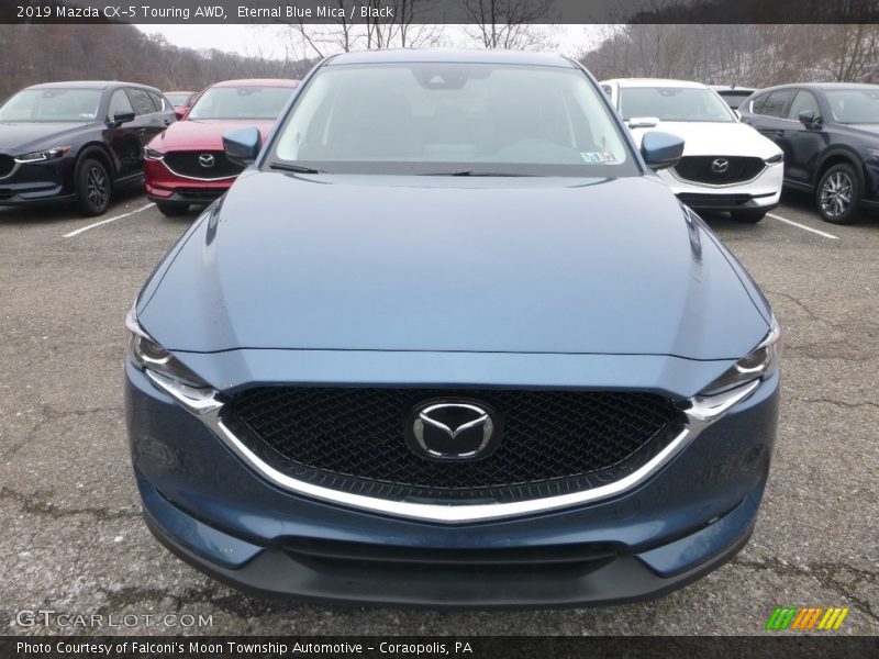 Eternal Blue Mica / Black 2019 Mazda CX-5 Touring AWD