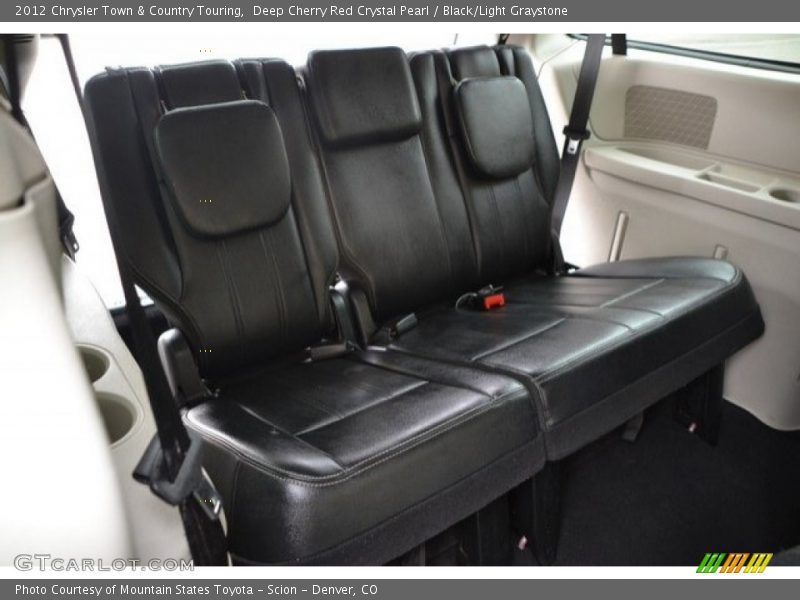 Deep Cherry Red Crystal Pearl / Black/Light Graystone 2012 Chrysler Town & Country Touring