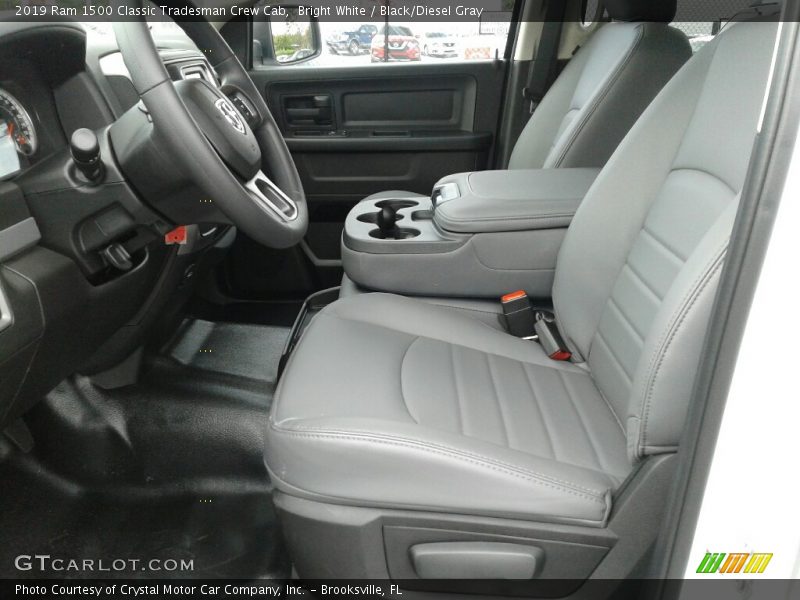 Front Seat of 2019 1500 Classic Tradesman Crew Cab