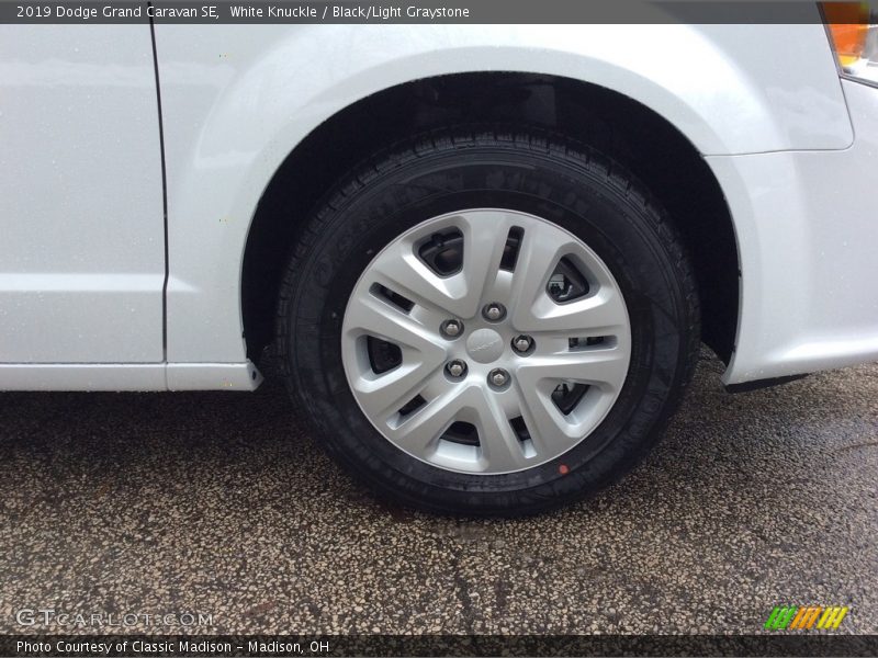 White Knuckle / Black/Light Graystone 2019 Dodge Grand Caravan SE