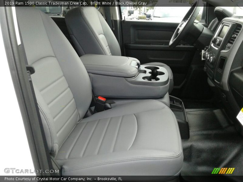Bright White / Black/Diesel Gray 2019 Ram 1500 Classic Tradesman Crew Cab