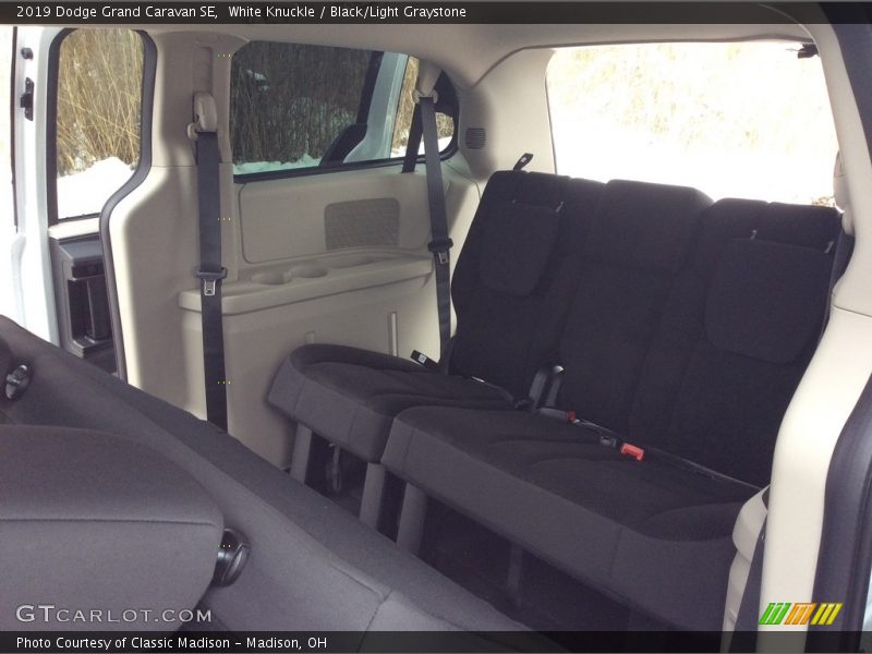 White Knuckle / Black/Light Graystone 2019 Dodge Grand Caravan SE