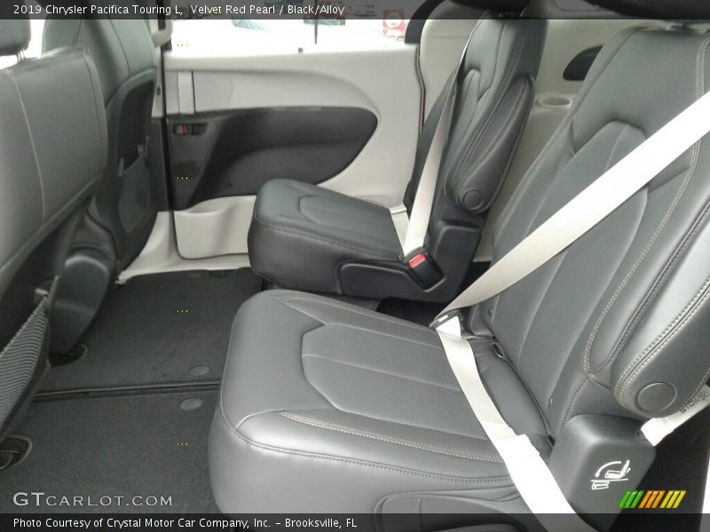 Velvet Red Pearl / Black/Alloy 2019 Chrysler Pacifica Touring L