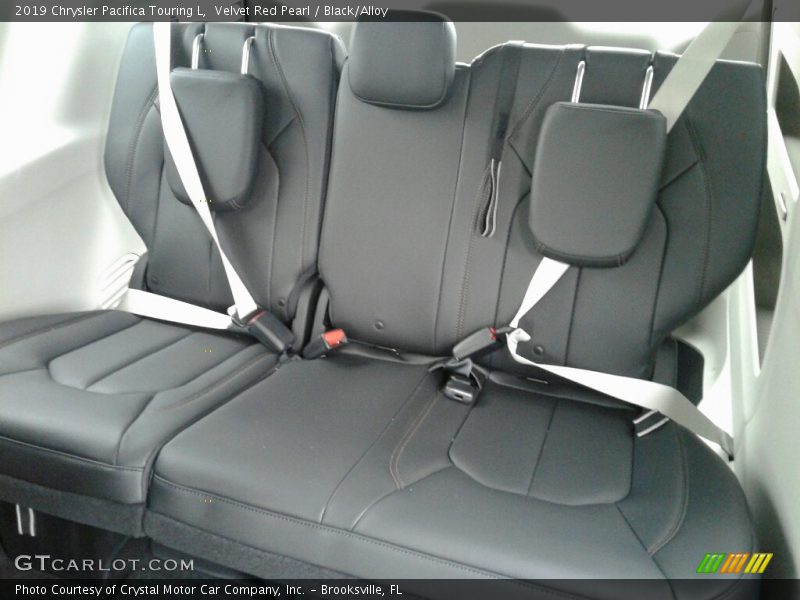 Velvet Red Pearl / Black/Alloy 2019 Chrysler Pacifica Touring L