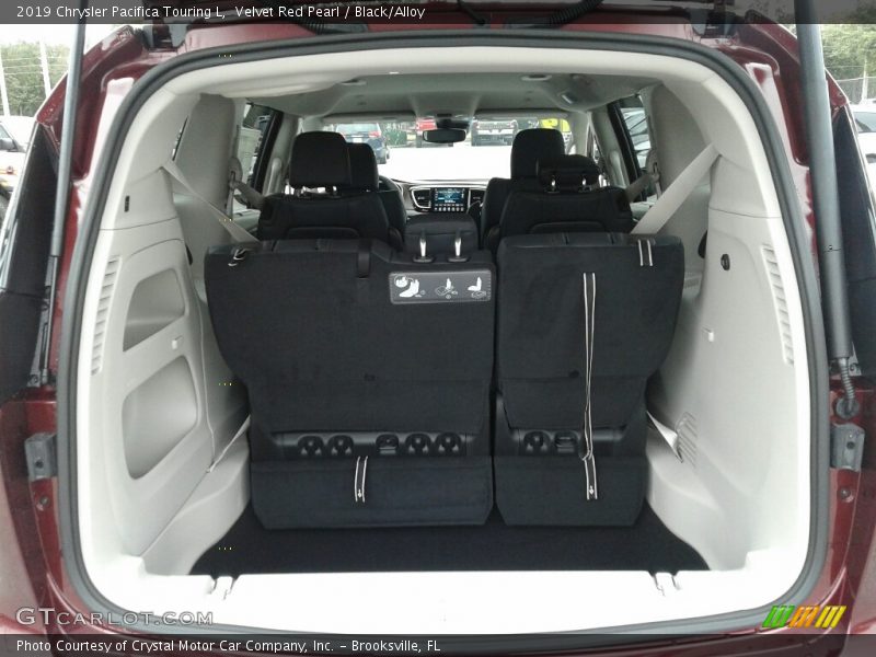 Velvet Red Pearl / Black/Alloy 2019 Chrysler Pacifica Touring L