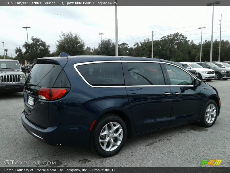 Jazz Blue Pearl / Cognac/Alloy 2019 Chrysler Pacifica Touring Plus