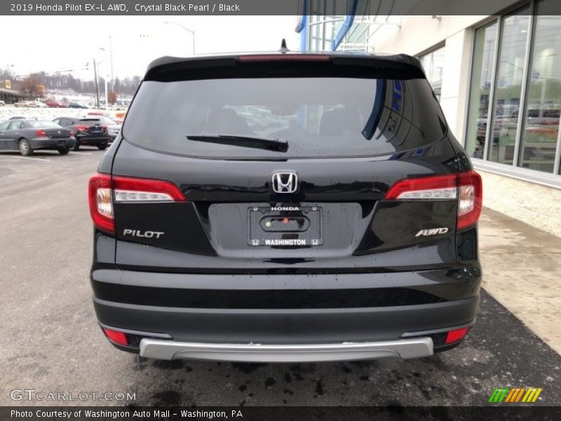 Crystal Black Pearl / Black 2019 Honda Pilot EX-L AWD