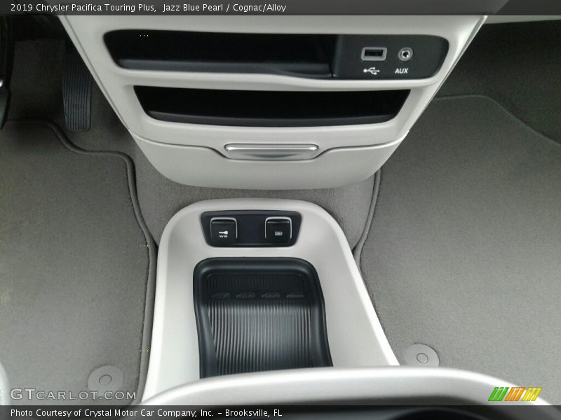 Jazz Blue Pearl / Cognac/Alloy 2019 Chrysler Pacifica Touring Plus